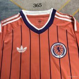2026 World Cup Scotland Away Long Sleeve Fans Soccer Jersey (长袖)