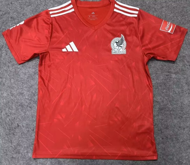 26-27 Mexico Red Special Edition Fans Soccer Jersey