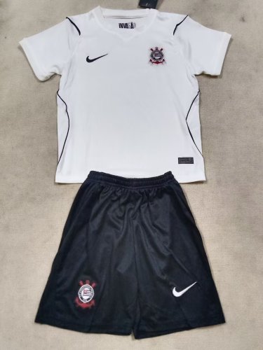 26-27 Corinthians Home Kids Soccer Jersey