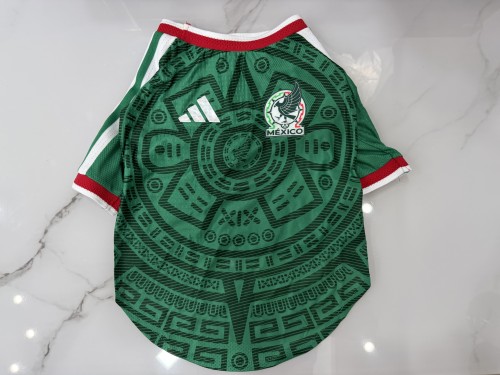 2026 Mexico Home Pet Soccer Jersey (短袖)