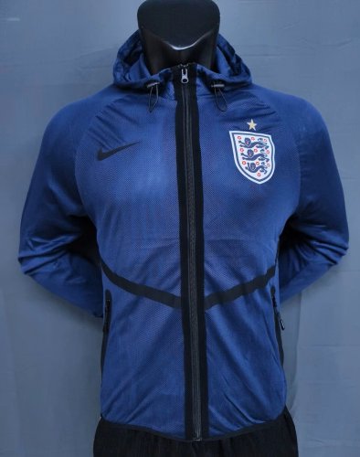 2026 England Blue Pre-Competition Training Windbreaker