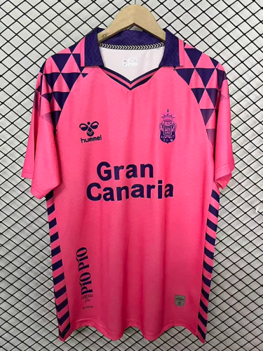 25-26 Las Palmas Pink Special Edition Fans Soccer Jersey