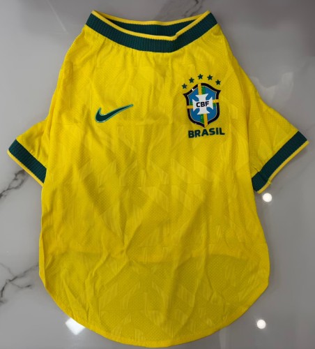 2026 Brazil Home Pet Player Version Jersey