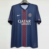 25-26 PSG Home Print 2 Star Champions of Europe 26 Fans Soccer Jersey 1:1 Thai Quality