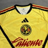 26-27 Club America Home Long Sleeve Fans Soccer Jersey (长袖)