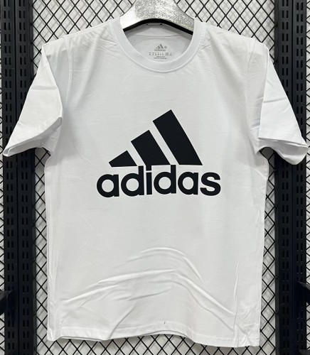 2026 AD White High Quality Pure Cotton Casual T-Shirt