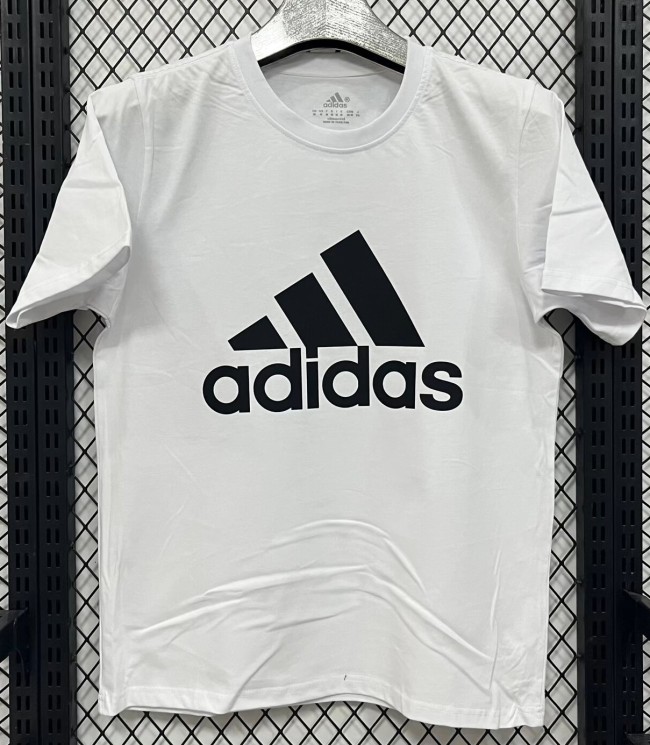 2026 AD White High Quality Pure Cotton Casual T-Shirt