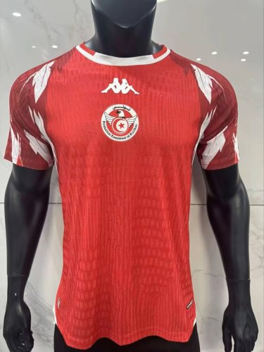 2026 Tunisia Home Leaked Edition Player Version Soccer Jersey