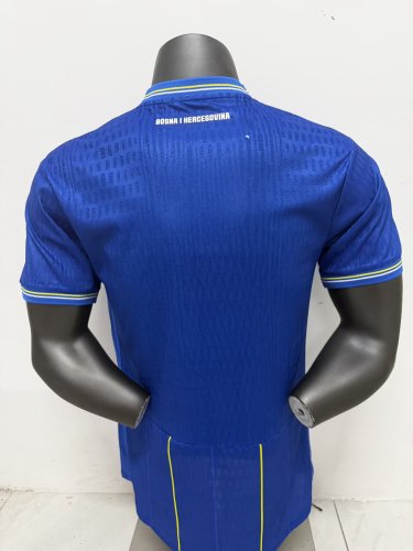2026 World Cup Bosnia And Herzegovina Home Player Version Soccer Jersey
