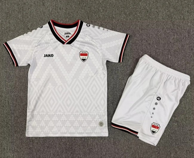 2026 Iraq Home Leaked Edition Kids Soccer Jersey