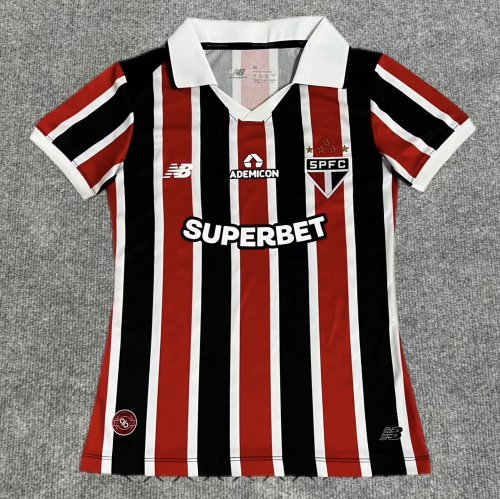 26-27 Sao Paulo Away Women Fans Soccer Jersey (女)