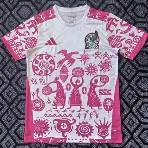 25-26 Mexico Pink Special EditionTraining Shirts