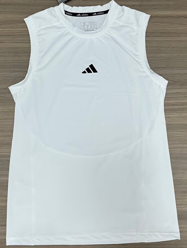 2026 AD White Tight Tank Top