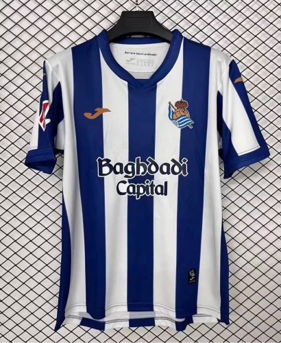 26-27 Real Sociedad Home Fans Soccer Jersey