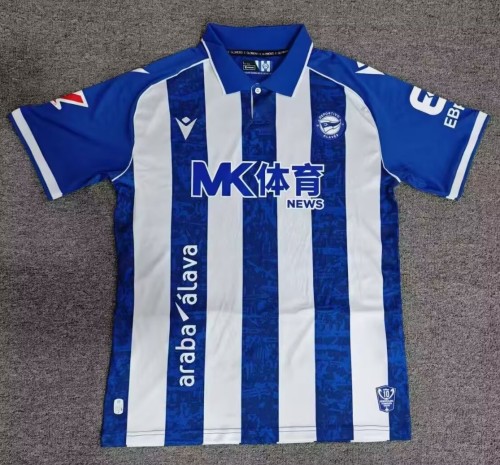 26-27 Alaves Home Fans Soccer Jersey