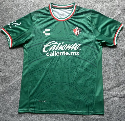 26-27 Atlas Green Retro Version Fans Soccer Jersey