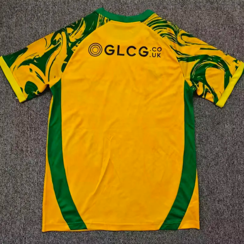 26-27 Norwich City Home Fans Soccer Jersey