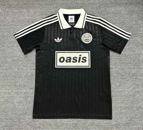 2025 AD Oasis Black Casual Edition Training shirts