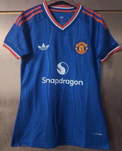 26-27 Man Utd Away Women Fans Soccer Jersey (女)