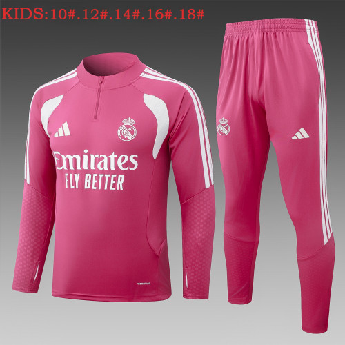 26-27 RMA High Quality Kids Half Pull Tracksuit