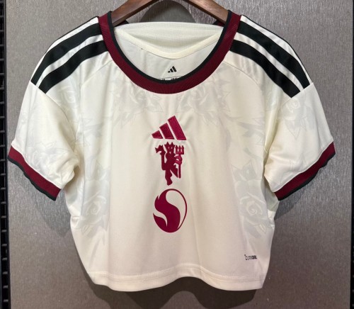 26-27 Man Utd Third Women Cheerleading Short-sleeved (女)