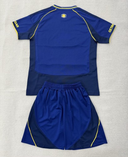 26-27 Boca Juniors Blue Commemorative Edition Kids Soccer Jersey