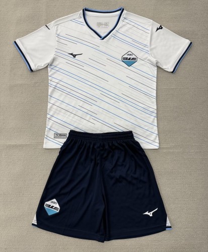 26-27 Lazio Away Kids Soccer Jersey