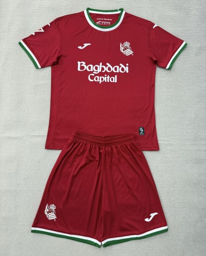26-27 Real Sociedad Third Kids Soccer Jersey