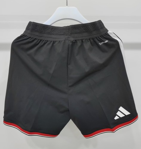 26-27 Man Utd Home Black Player Version Shorts Pants