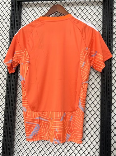 26-27 Flamengo Orange GoalKeeper Fans Soccer Jersey