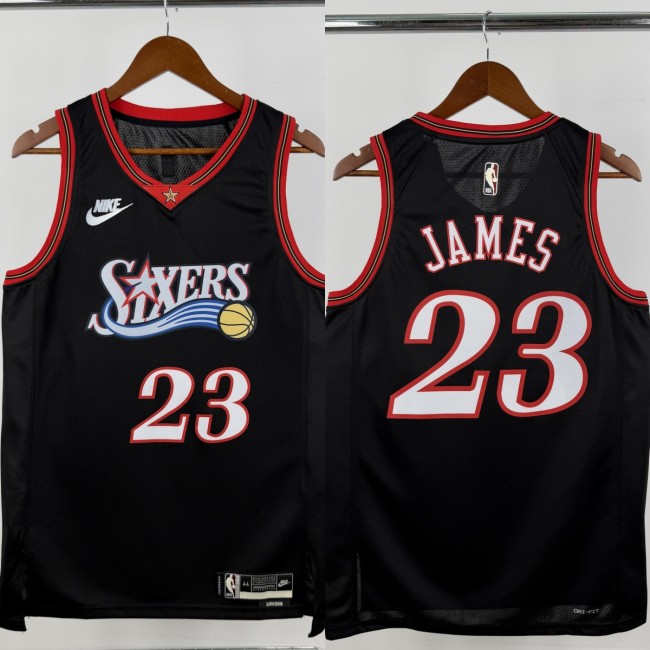 26-27 76ERS Top Quality Hot Pressing NBA Jersey