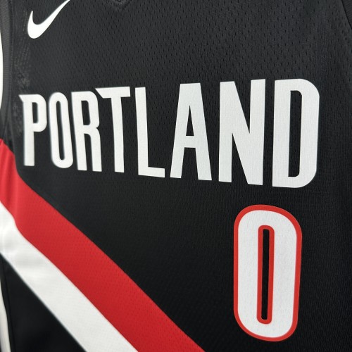 26-27  TRAIL BLAZERS Top Quality Hot Pressing NBA Jersey