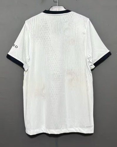 26-27 PSG Away Embroidered Version Fans Soccer Jersey