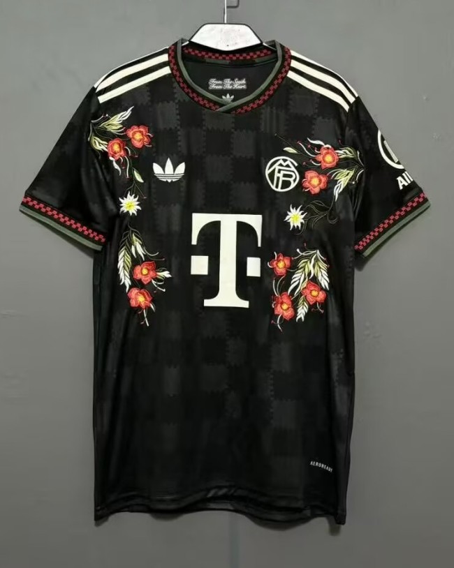 25-26 Bayern Third Embroidered Version Fans Soccer Jersey