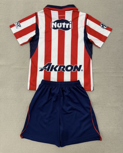 26-27 Chivas Home Kids Soccer Jersey