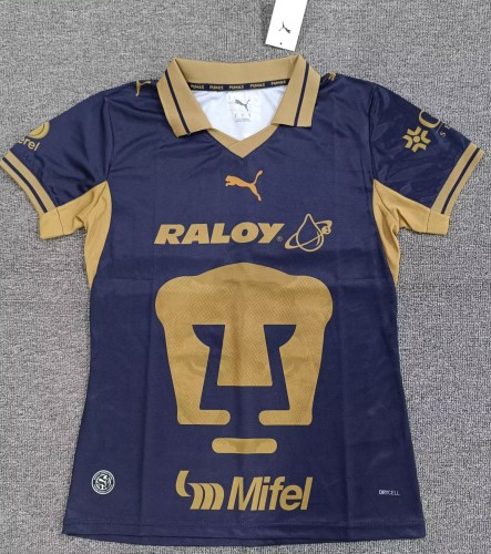 26-27 Pumas UNAM Away Women Fans Soccer Jersey (女)