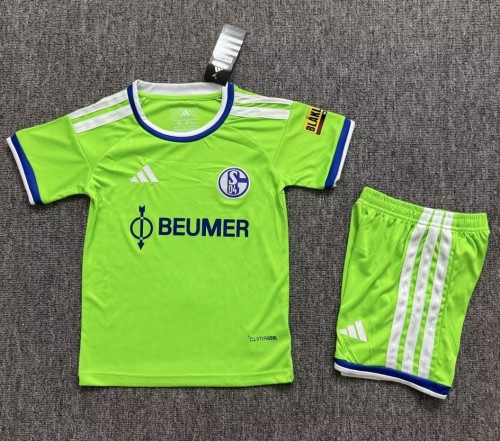 26-27 Schalke 04 Third Kids Soccer Jersey