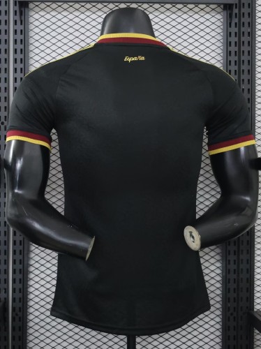 26-27 Spain Black Special Edition Player Version Soccer Jersey (With 2 Star)*两颗星