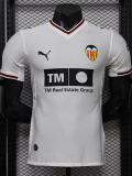 26-27 Valencia Home Player Version Soccer Jersey
