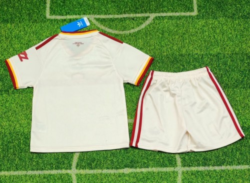 26-27 Roma Away Kids Soccer Jersey