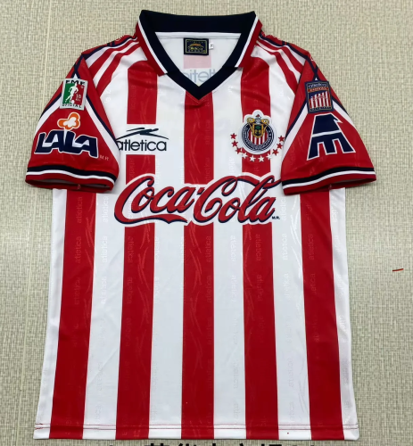 1998-1999 Chivas Home Retro Soccer Jersey