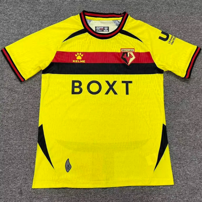 26-27 Watford Home Fans Soccer Jersey
