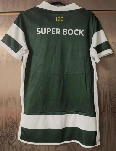 26-27 Sporting Lisbon Home Women Fans Soccer Jersey (女)