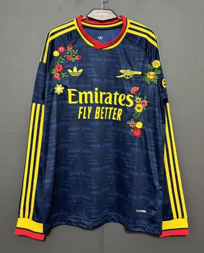 26-27 ARS Away Embroidered Version Long Sleeves Fans Soccer Jersey (长袖)