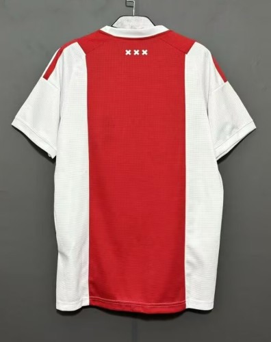 26-27 Aja× Home Embroidered Version Fans Soccer Jersey