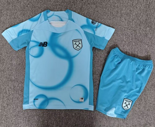 26-27 West Ham Third Kids Soccer Jersey