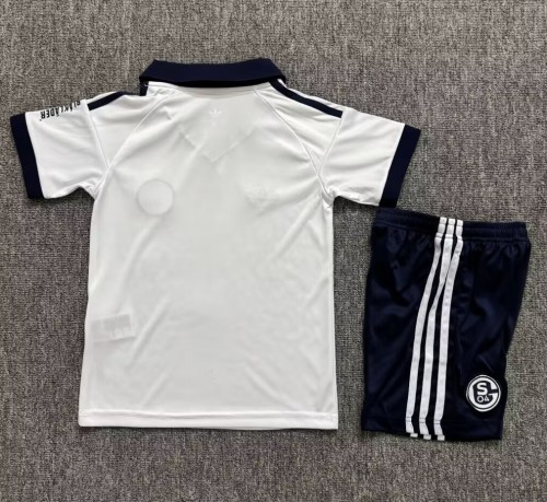 26-27 Schalke 04 Away Kids Soccer Jersey
