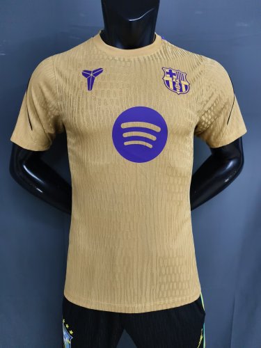 26-27 BAR Yellow Player Version Training shirts