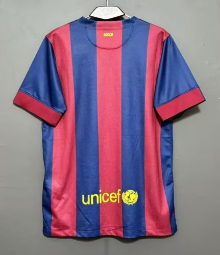 2014-2015 BAR Embroidered Version Retro Soccer Jersey