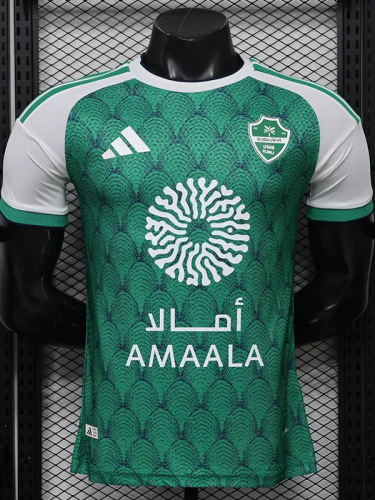 26-27 Al-Ahli Saudi Home Player Version Soccer Jersey